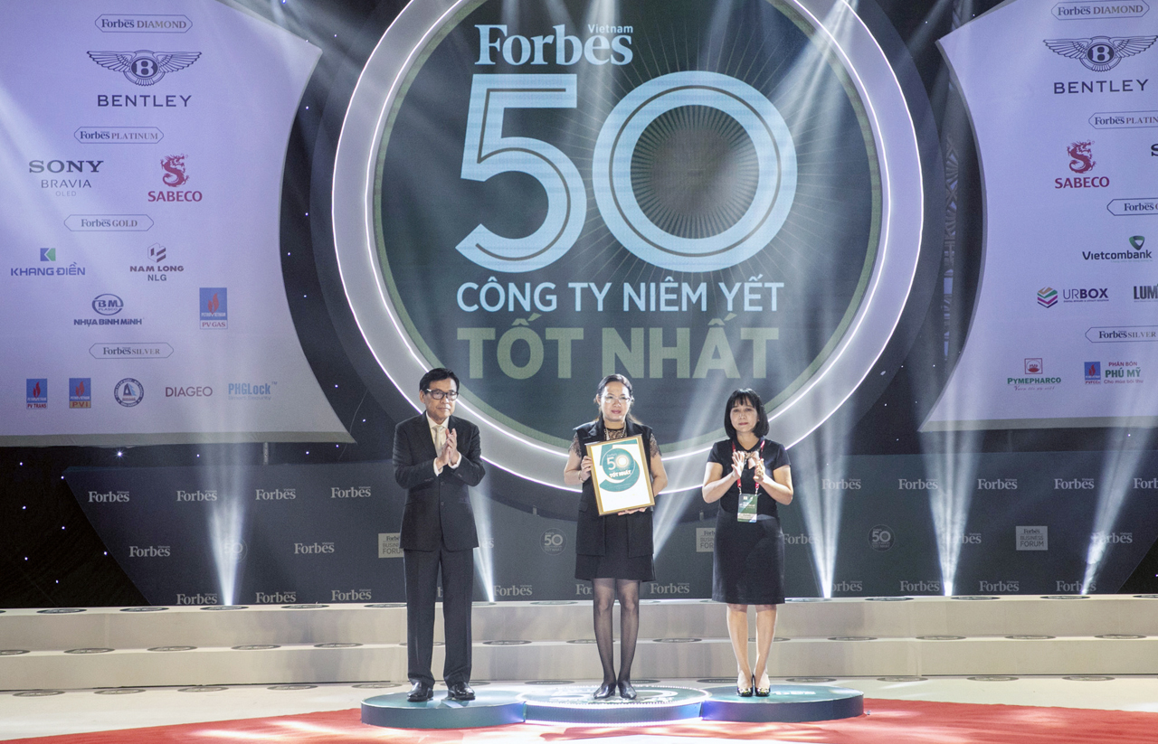 FORBES VIỆT NAM: VINH DANH DOMESCO - TOP 50 CÔNG TY NIÊM YẾT TỐT NHẤT NĂM 2019