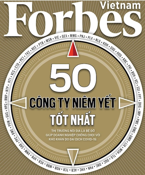 DOMESCO - 02 NĂM LIÊN TIẾP TRONG TOP 50 CÔNG TY NIÊM YẾT TỐT NHẤT DO FORBES VIỆT NAM CÔNG BỐ