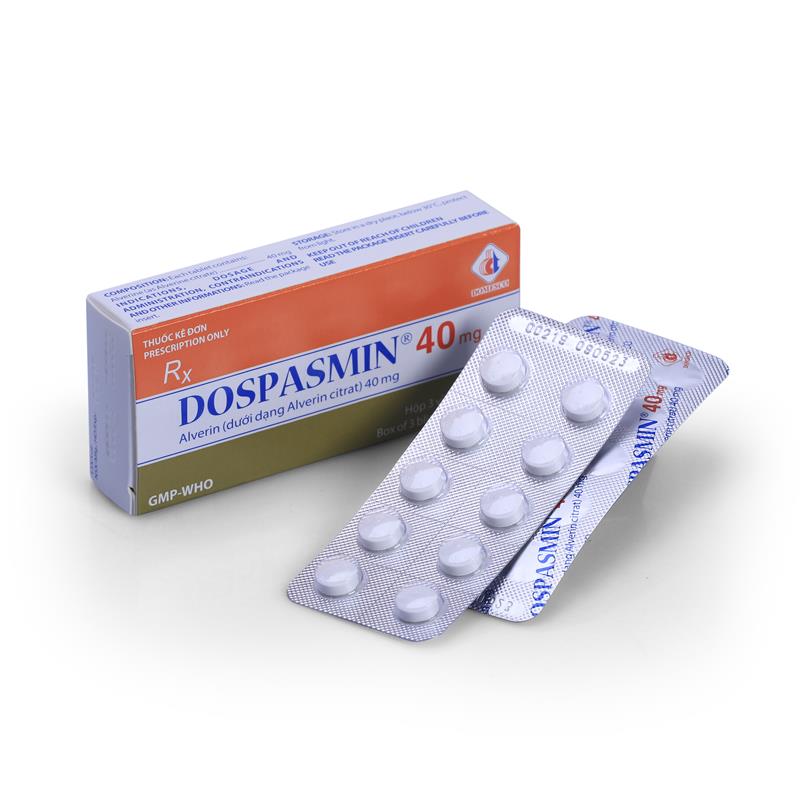 Dospasmin 40mg (VIÊN NÉN)