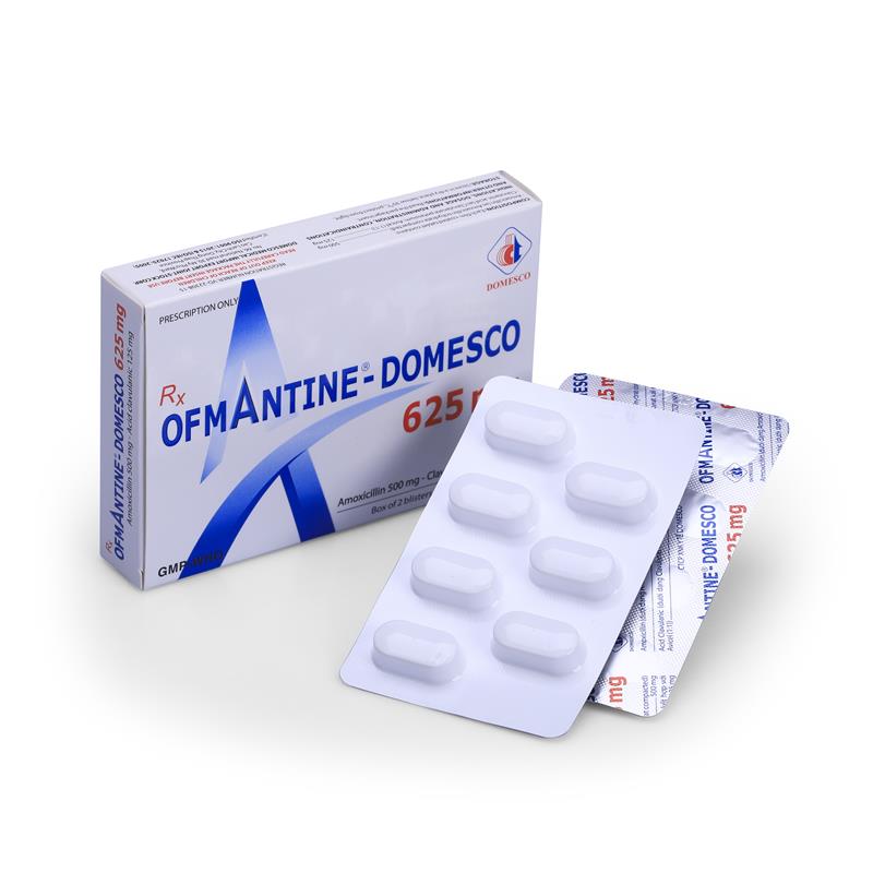 OFMANTINE-DOMESCO 625MG