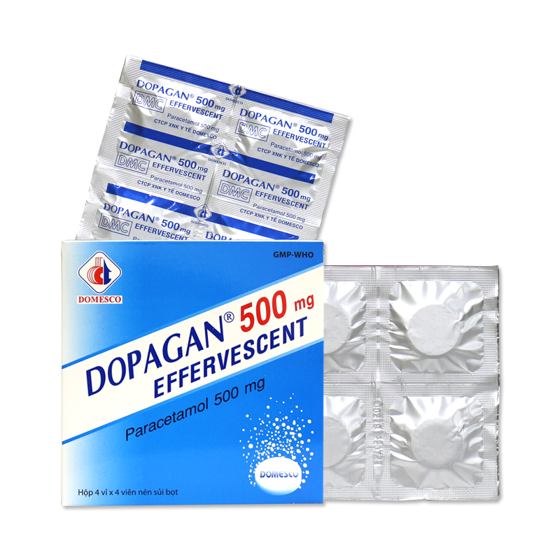 DOPAGAN 500MG EFFERVESCENT