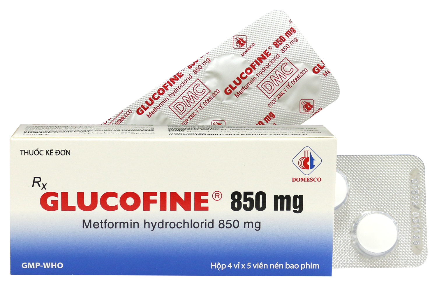 GLUCOFINE 850MG